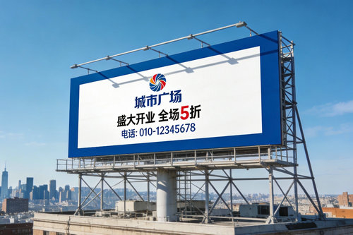 河南省內(nèi)大型戶外廣告牌桁架定制與安裝